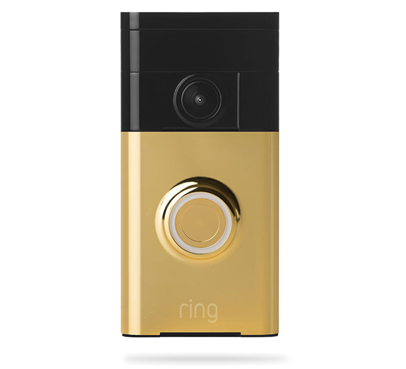 The Video Doorbell by Ring, which is placed near the front door