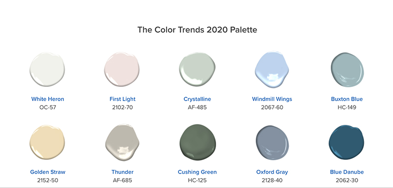 Benjamin Moore's 2020 Color of the Year Is First Light