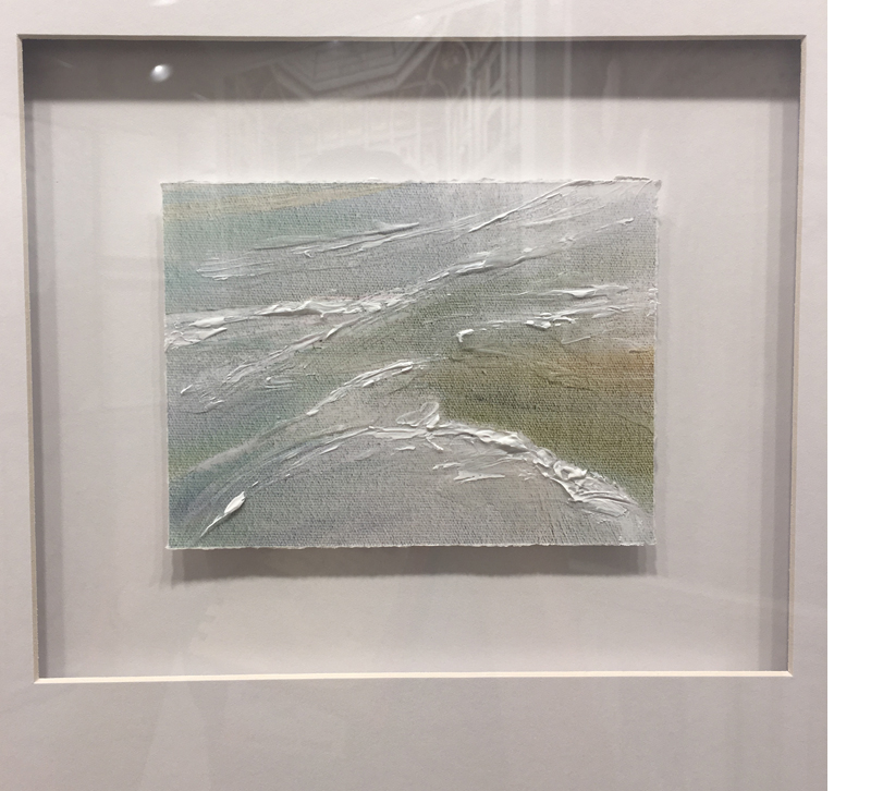 Coastal abstract canvas from Celadon Art