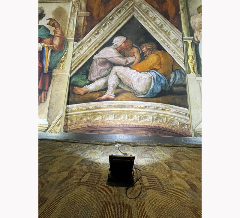 Sistine Chapel Exhibit Lighting, The Lighting Doctor