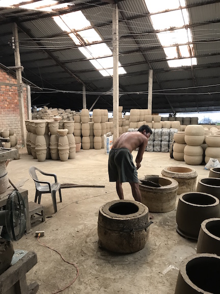 Pottery factory, Vietnam