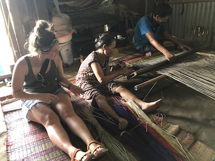 Mat weaving, Vietnam