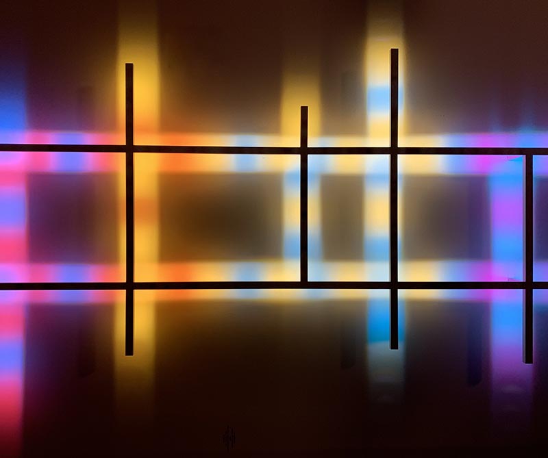 LED light artwork