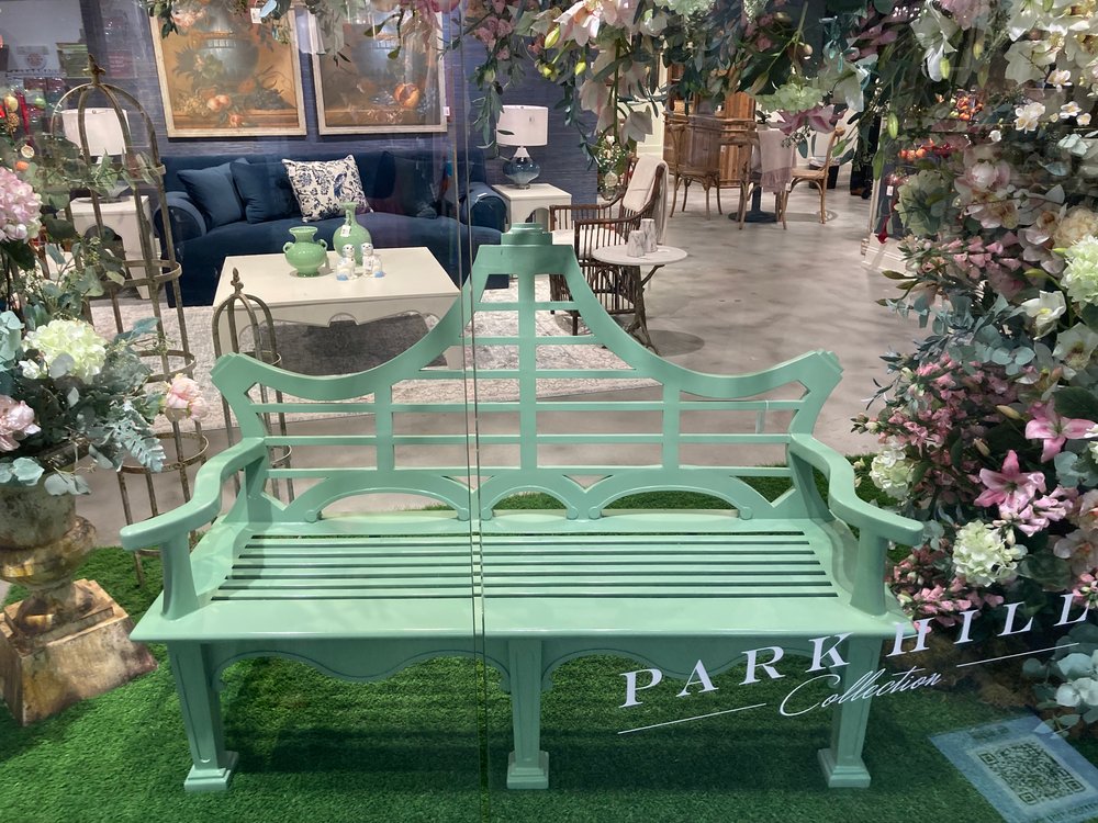 New Park Bench by Park Hill Collection