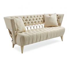Caracole Come Full Circle Loveseat