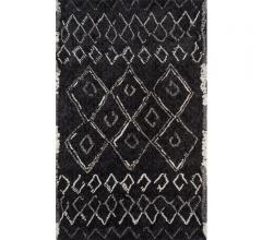 Momeni Margaux Collection black and white area rug