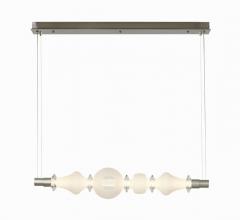 Curio LED Pendant with hand-blown glass and crystals from Synchronicity by Hubbardton Forge