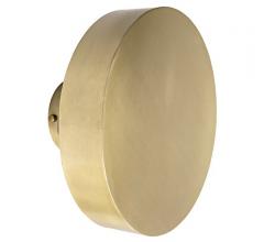 Lubmila circular Sconce finished in Antique Brass from Noir Furniture