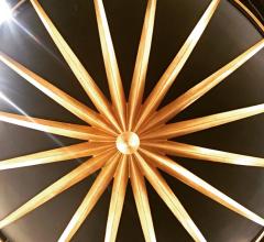 Art Deco-inspired chandelier from Currey & Co