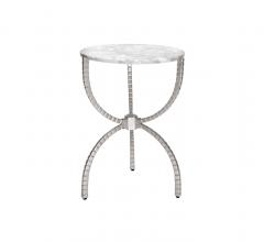 Worlds Away Cleveland side table