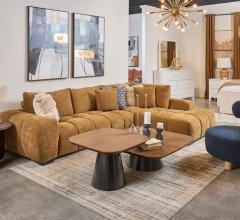 Coaster Fine Furniture, Desert Rose theme - Camacho Sectional Sofa