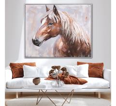 Crimson Stallion Wall Art from Streamline Art