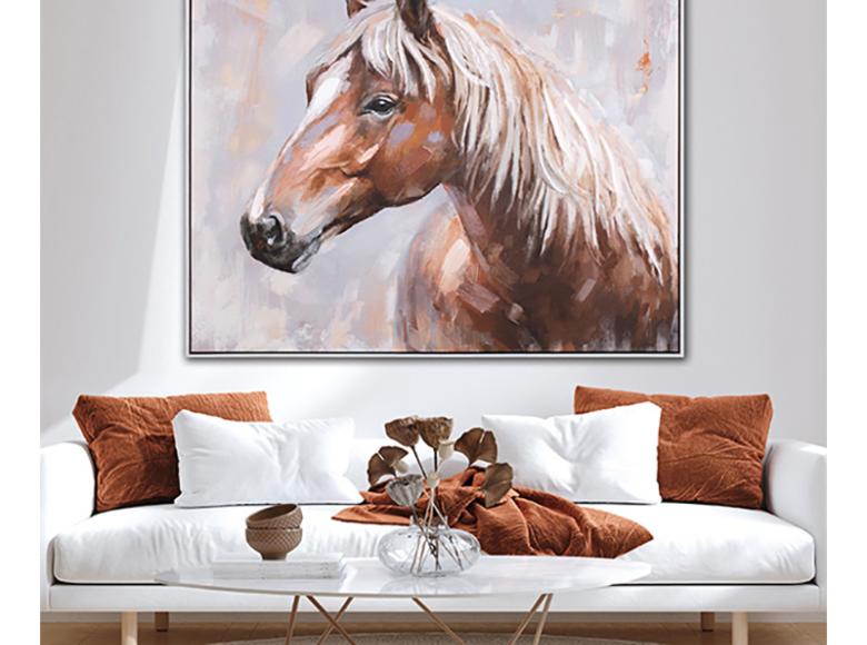 Crimson Stallion Wall Art from Streamline Art