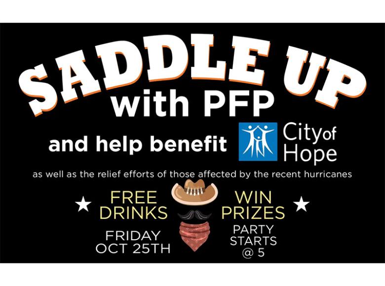 Saddle Up event invite