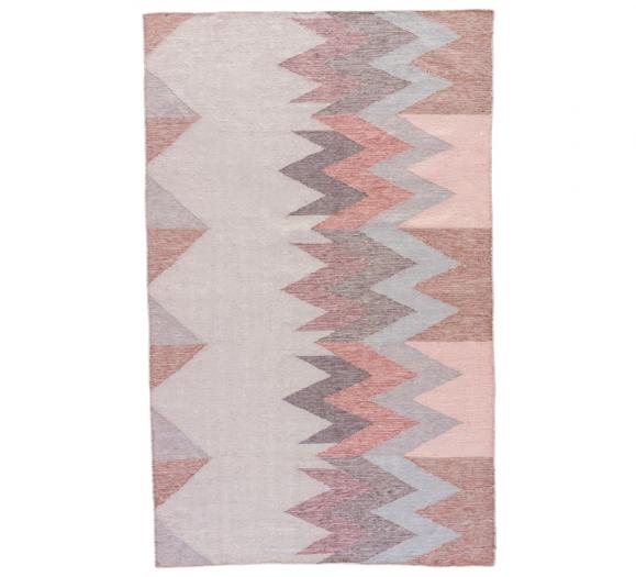 Desert indoor/outdoor area rug in coral from Jaipur Living