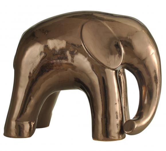 Harp & Finial Pachy Elephant Statue