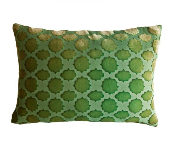 Kevin O'Brien Studio Mod Fretwork Velvet Pillow