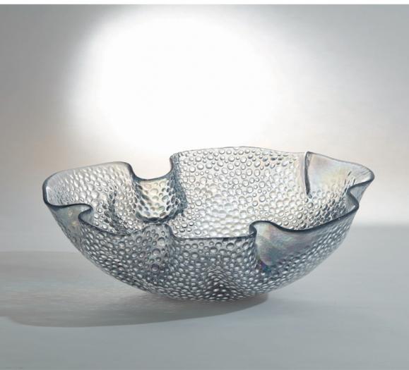 Studio A Home Iridescent Pebble Bowl