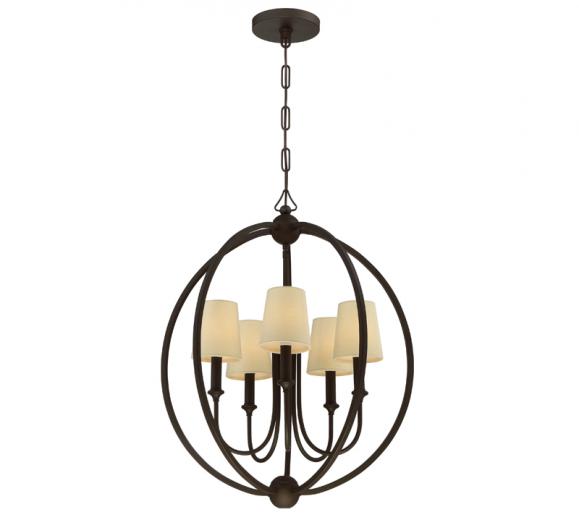 Libby Langdon for Crystorama Sylvan Chandelier