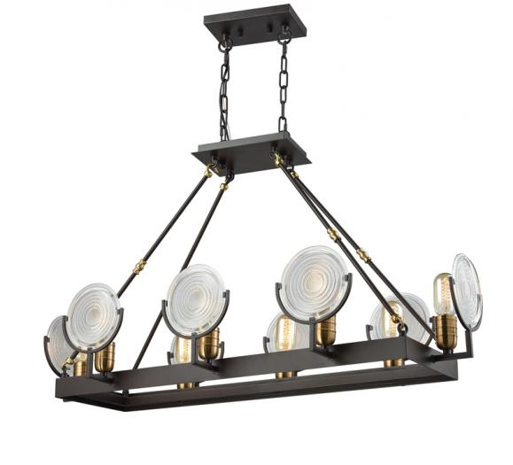 ELK Lighting Ocular Linear Chandelier