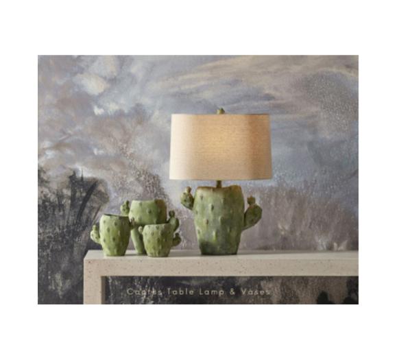 Currey & Company Cactus Lamp