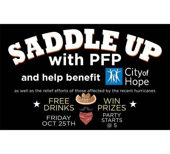 Saddle Up event invite