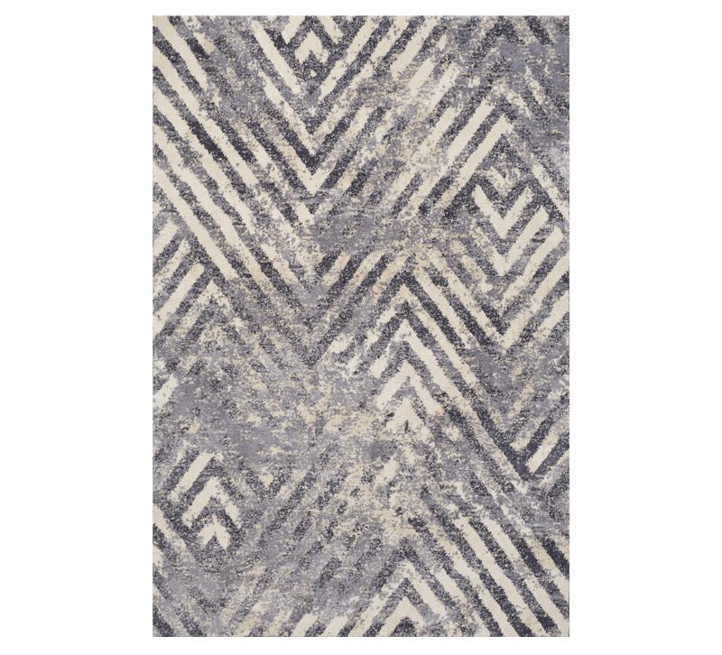 Madison shag Area Rug with geometric arrows from KAS Rugs