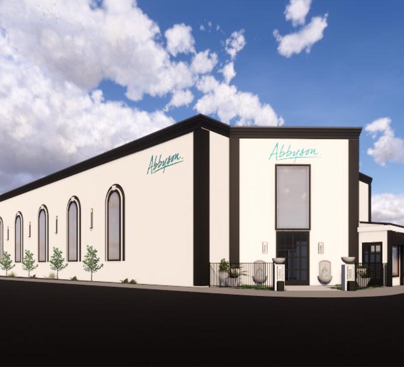 Rendering of Abbyson's new showroom at High Point Market