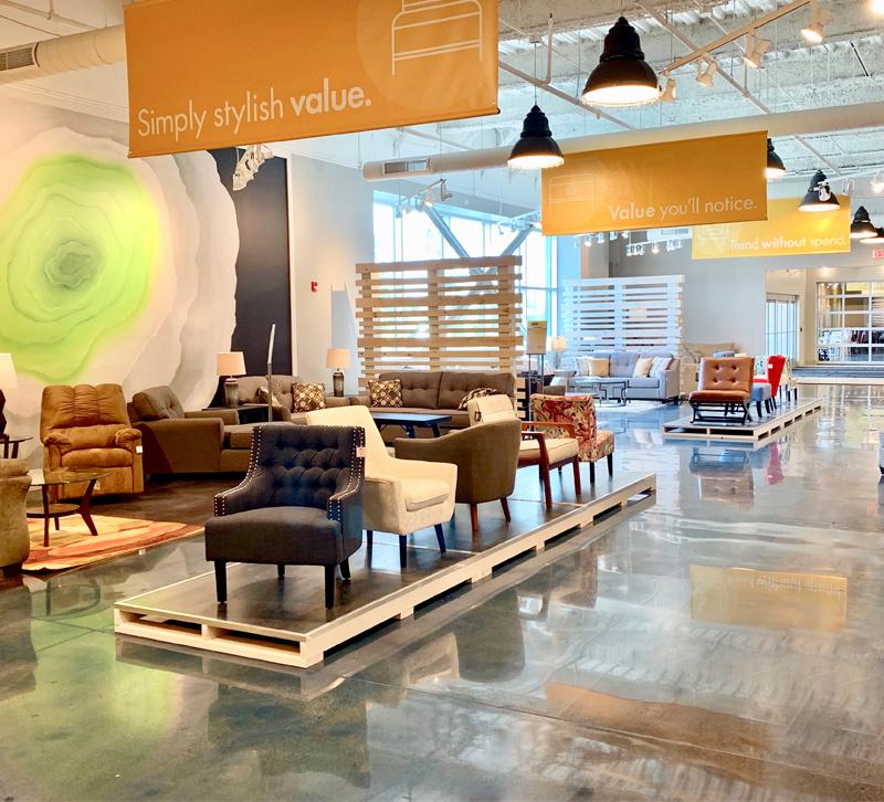 Design furniture store outlet