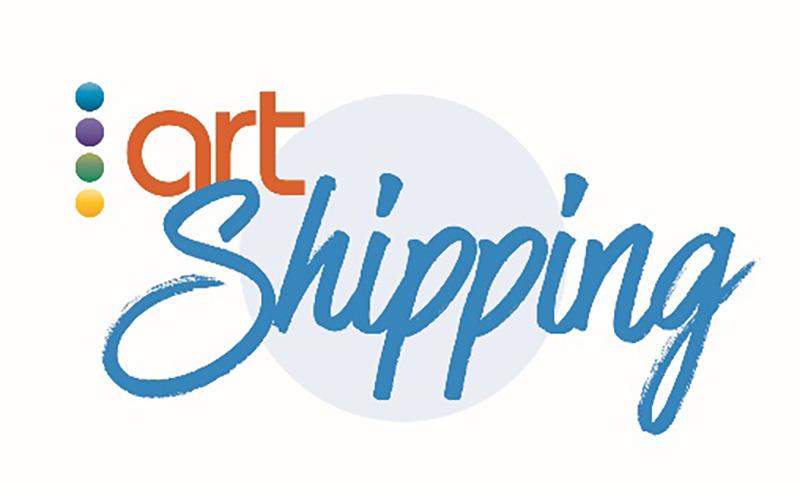 Art Shipping Banner Logo