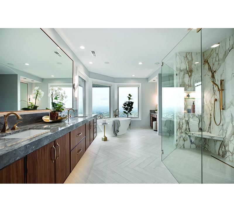 Homeowners spent more on bathroom renovations this year, Houzz