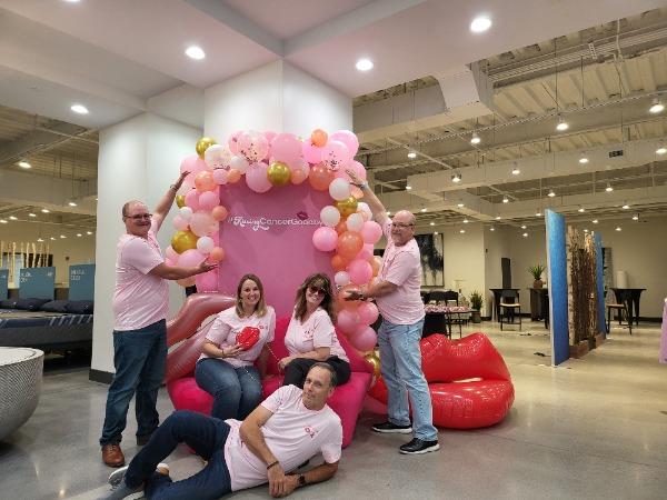 Furniture First "Kissing Cancer Goodbye" Campaign