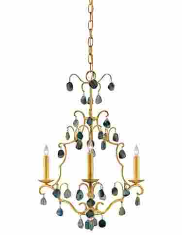 Eudora chandelier from Currey & Co.