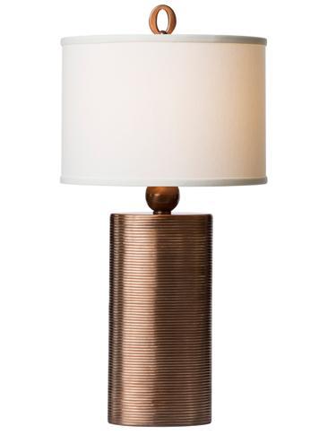 Feiss copper table lamp