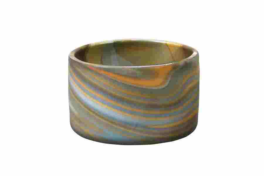 Small Terrene vase in a Grey Swirl from Jamie Young