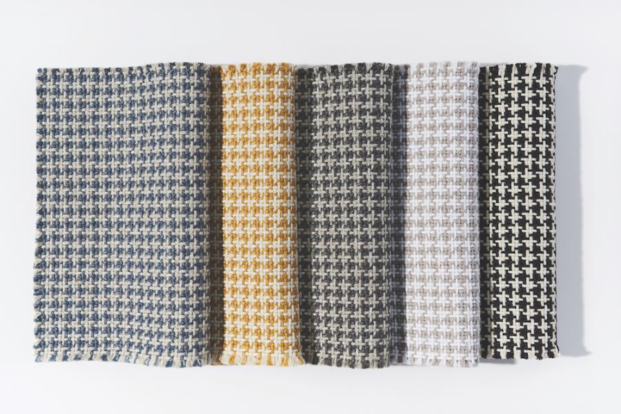 Picnic by Designtex is a corded, durable upholstery fabric that makes for an elegant ensemble. Perfect inside or out, available in five colorways.  www.designtex.com 